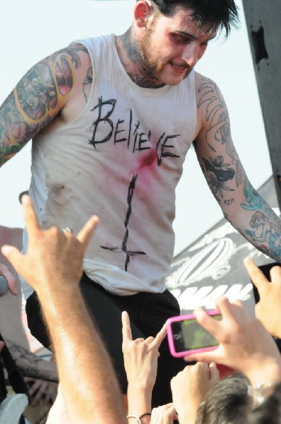 Aiden at Warped Festival, San Antonio, Texas