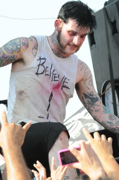 Aiden at Warped Festival, San Antonio, Texas
