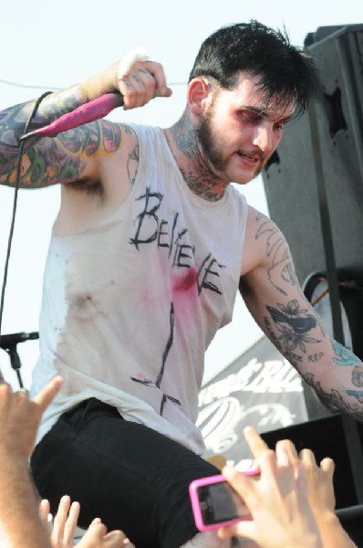 Aiden at Warped Festival, San Antonio, Texas