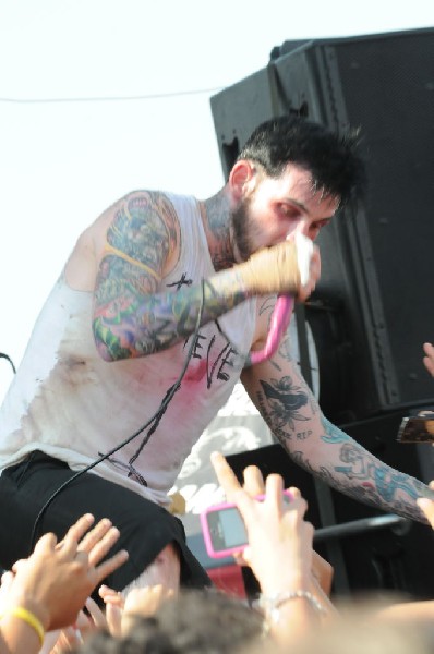 Aiden at Warped Festival, San Antonio, Texas