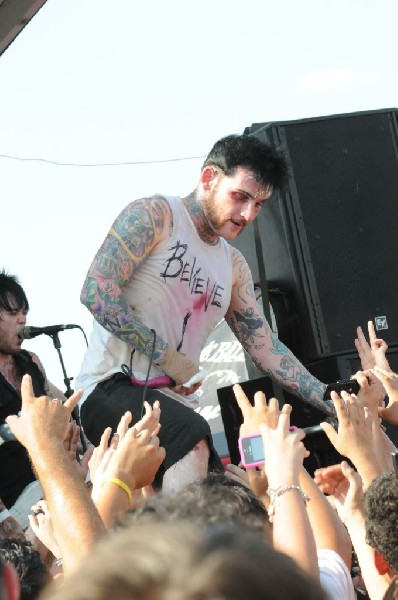 Aiden at Warped Festival, San Antonio, Texas
