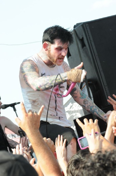 Aiden at Warped Festival, San Antonio, Texas