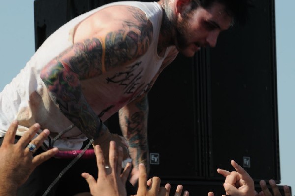 Aiden at Warped Festival, San Antonio, Texas