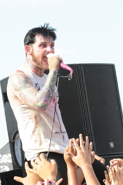 Aiden at Warped Festival, San Antonio, Texas