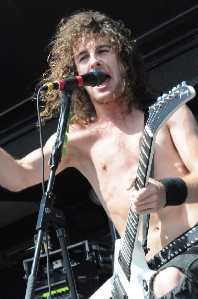 Airbourne at the Mayhem Festival Verizon Wireless Amphitheater