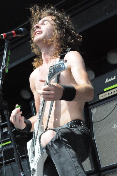 Airbourne at the Mayhem Festival Verizon Wireless Amphitheater