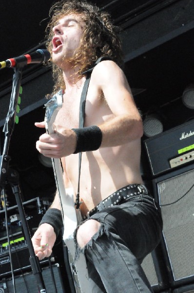 Airbourne at the Mayhem Festival Verizon Wireless Amphitheater