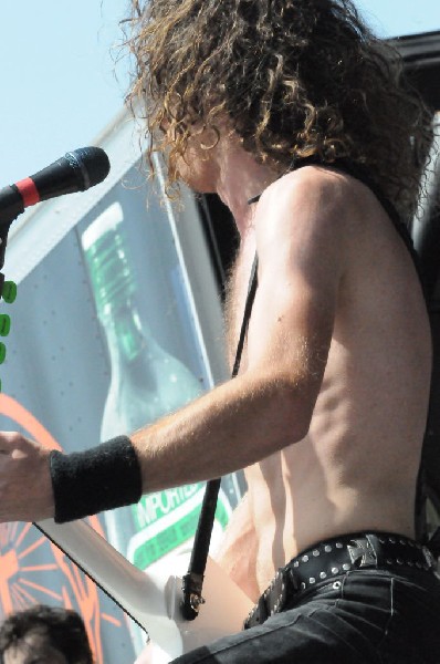 Airbourne at the Mayhem Festival Verizon Wireless Amphitheater