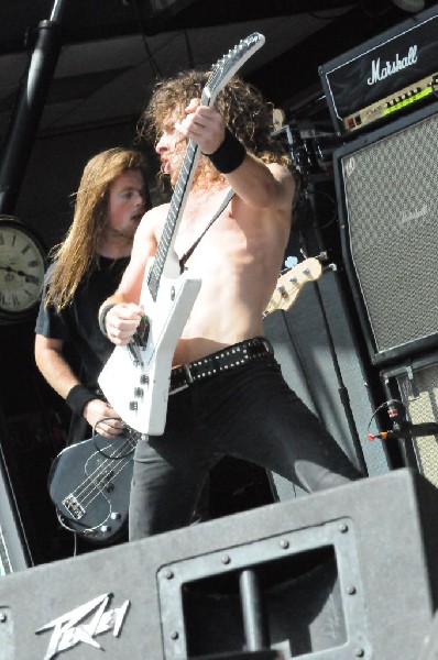 Airbourne at the Mayhem Festival Verizon Wireless Amphitheater