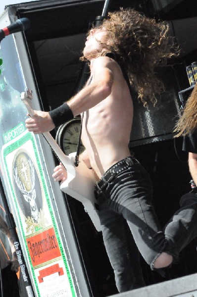 Airbourne at the Mayhem Festival Verizon Wireless Amphitheater