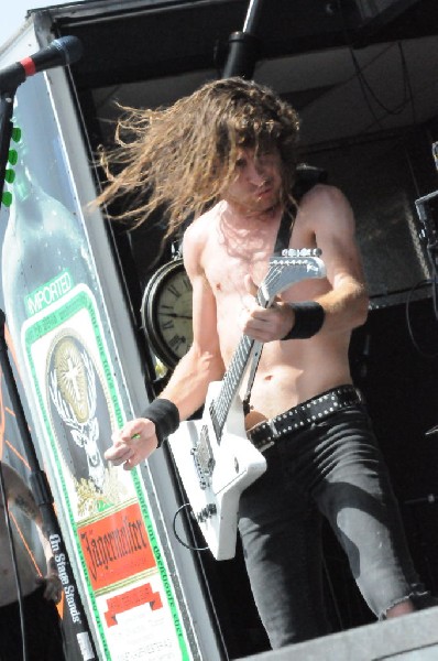 Airbourne at the Mayhem Festival Verizon Wireless Amphitheater