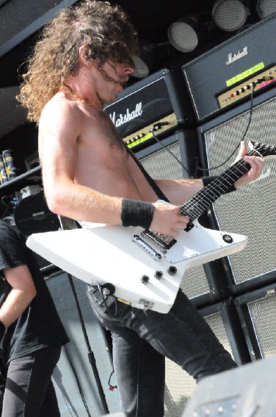 Airbourne at the Mayhem Festival Verizon Wireless Amphitheater