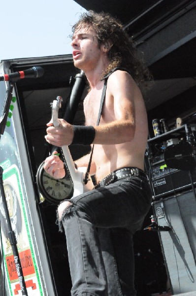 Airbourne at the Mayhem Festival Verizon Wireless Amphitheater