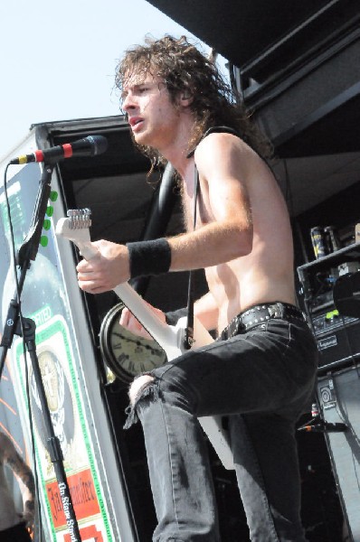 Airbourne at the Mayhem Festival Verizon Wireless Amphitheater