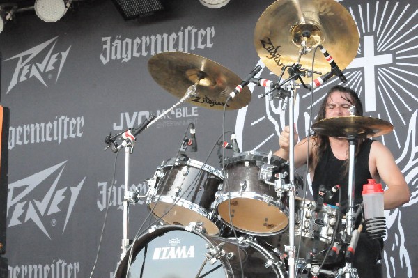 Airbourne at the Mayhem Festival Verizon Wireless Amphitheater