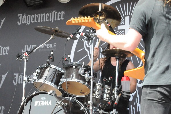 Airbourne at the Mayhem Festival Verizon Wireless Amphitheater