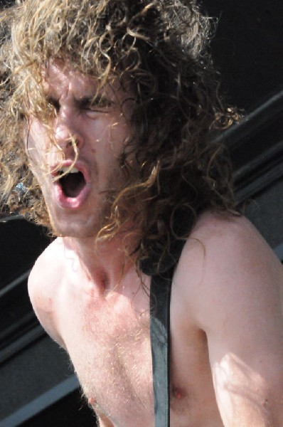 Airbourne at the Mayhem Festival Verizon Wireless Amphitheater