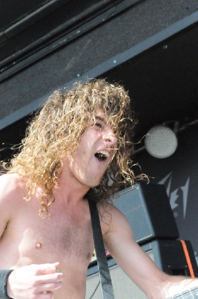 Airbourne at the Mayhem Festival Verizon Wireless Amphitheater