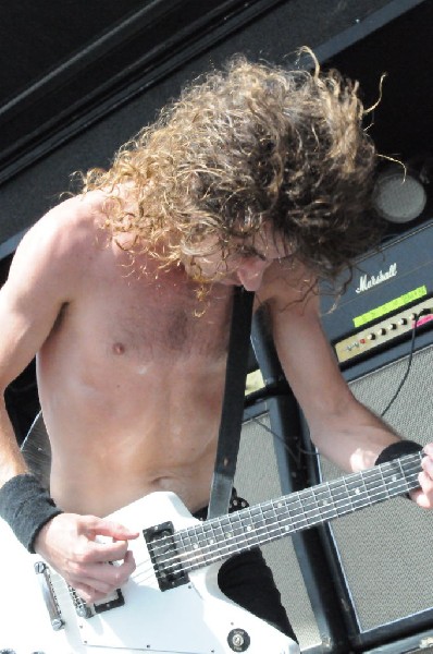 Airbourne at the Mayhem Festival Verizon Wireless Amphitheater