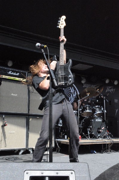 Airbourne at the Mayhem Festival Verizon Wireless Amphitheater