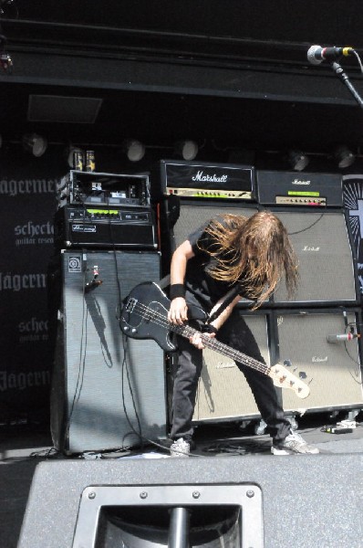 Airbourne at the Mayhem Festival Verizon Wireless Amphitheater