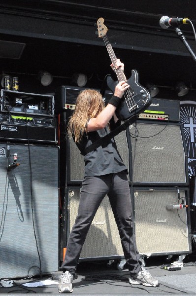 Airbourne at the Mayhem Festival Verizon Wireless Amphitheater
