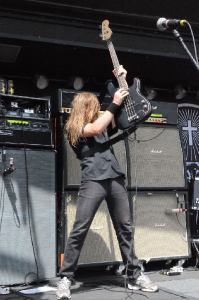 Airbourne at the Mayhem Festival Verizon Wireless Amphitheater