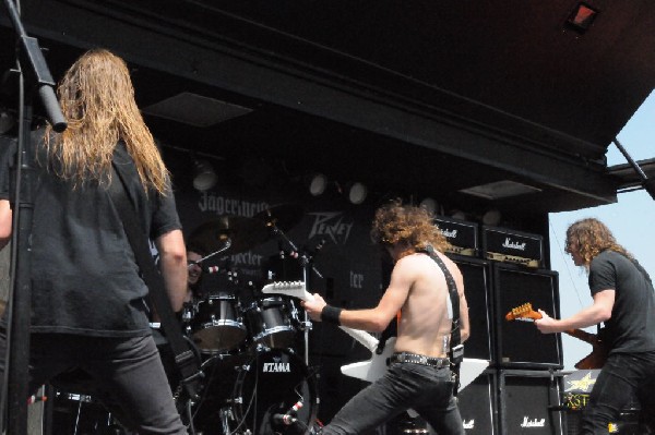 Airbourne at the Mayhem Festival Verizon Wireless Amphitheater
