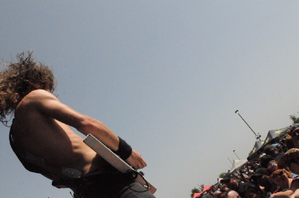 Airbourne at the Mayhem Festival Verizon Wireless Amphitheater
