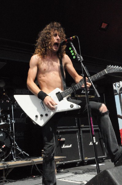 Airbourne at the Mayhem Festival Verizon Wireless Amphitheater