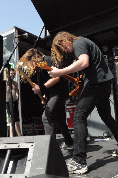 Airbourne at the Mayhem Festival Verizon Wireless Amphitheater