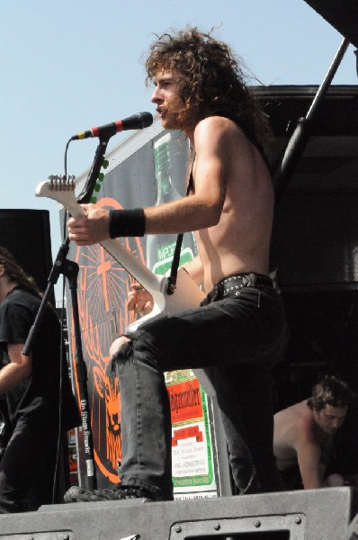 Airbourne at the Mayhem Festival Verizon Wireless Amphitheater