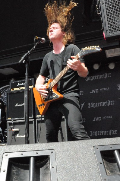 Airbourne at the Mayhem Festival Verizon Wireless Amphitheater