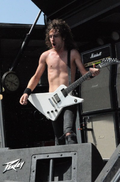 Airbourne at the Mayhem Festival Verizon Wireless Amphitheater