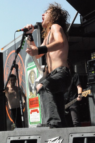 Airbourne at the Mayhem Festival Verizon Wireless Amphitheater