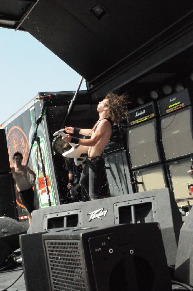 Airbourne at the Mayhem Festival Verizon Wireless Amphitheater