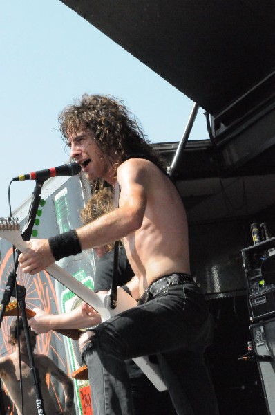 Airbourne at the Mayhem Festival Verizon Wireless Amphitheater