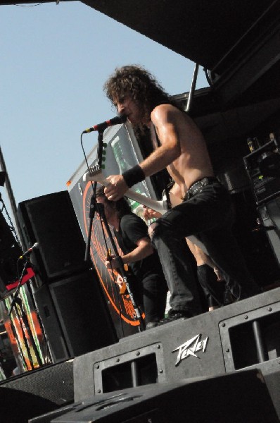 Airbourne at the Mayhem Festival Verizon Wireless Amphitheater