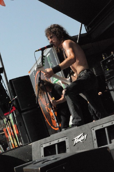 Airbourne at the Mayhem Festival Verizon Wireless Amphitheater