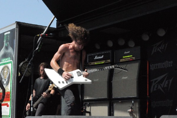 Airbourne at the Mayhem Festival Verizon Wireless Amphitheater