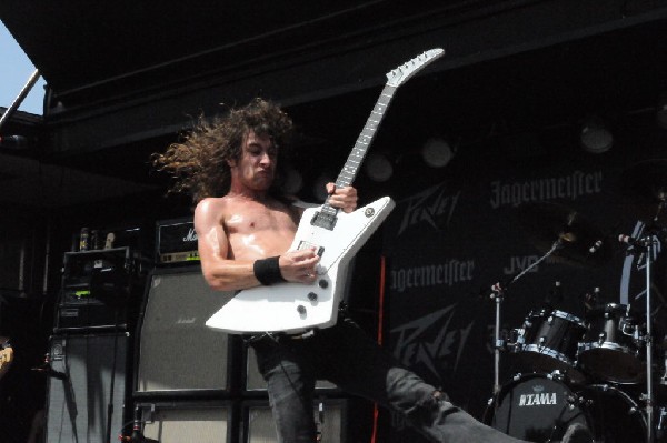Airbourne at the Mayhem Festival Verizon Wireless Amphitheater