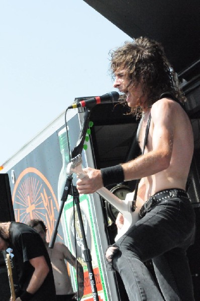 Airbourne at the Mayhem Festival Verizon Wireless Amphitheater