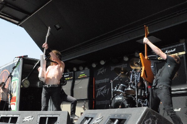 Airbourne at the Mayhem Festival Verizon Wireless Amphitheater