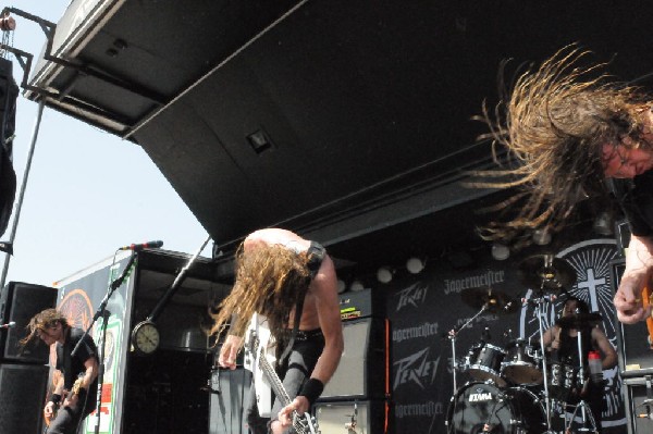 Airbourne at the Mayhem Festival Verizon Wireless Amphitheater