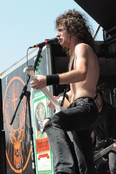 Airbourne at the Mayhem Festival Verizon Wireless Amphitheater