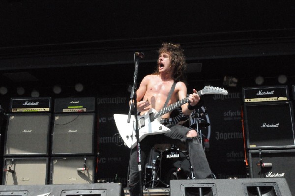 Airbourne at the Mayhem Festival Verizon Wireless Amphitheater