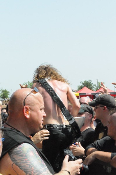 Airbourne at the Mayhem Festival Verizon Wireless Amphitheater