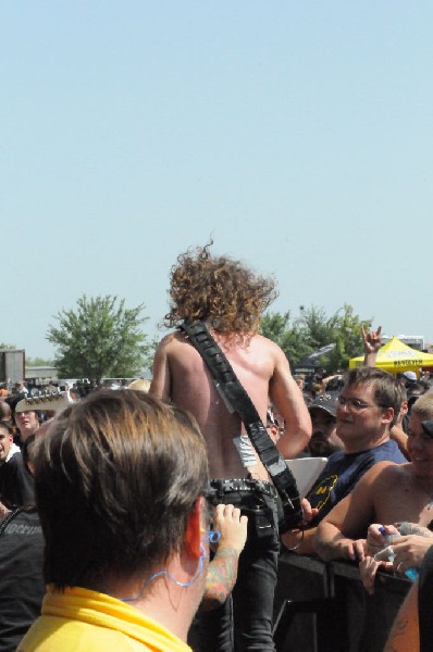 Airbourne at the Mayhem Festival Verizon Wireless Amphitheater