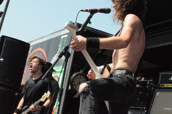 Airbourne at the Mayhem Festival Verizon Wireless Amphitheater