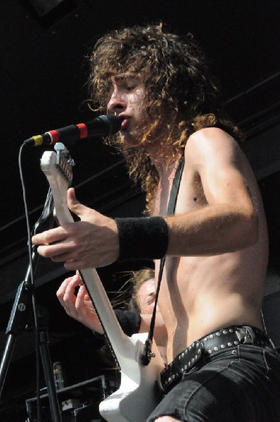 Airbourne at the Mayhem Festival Verizon Wireless Amphitheater